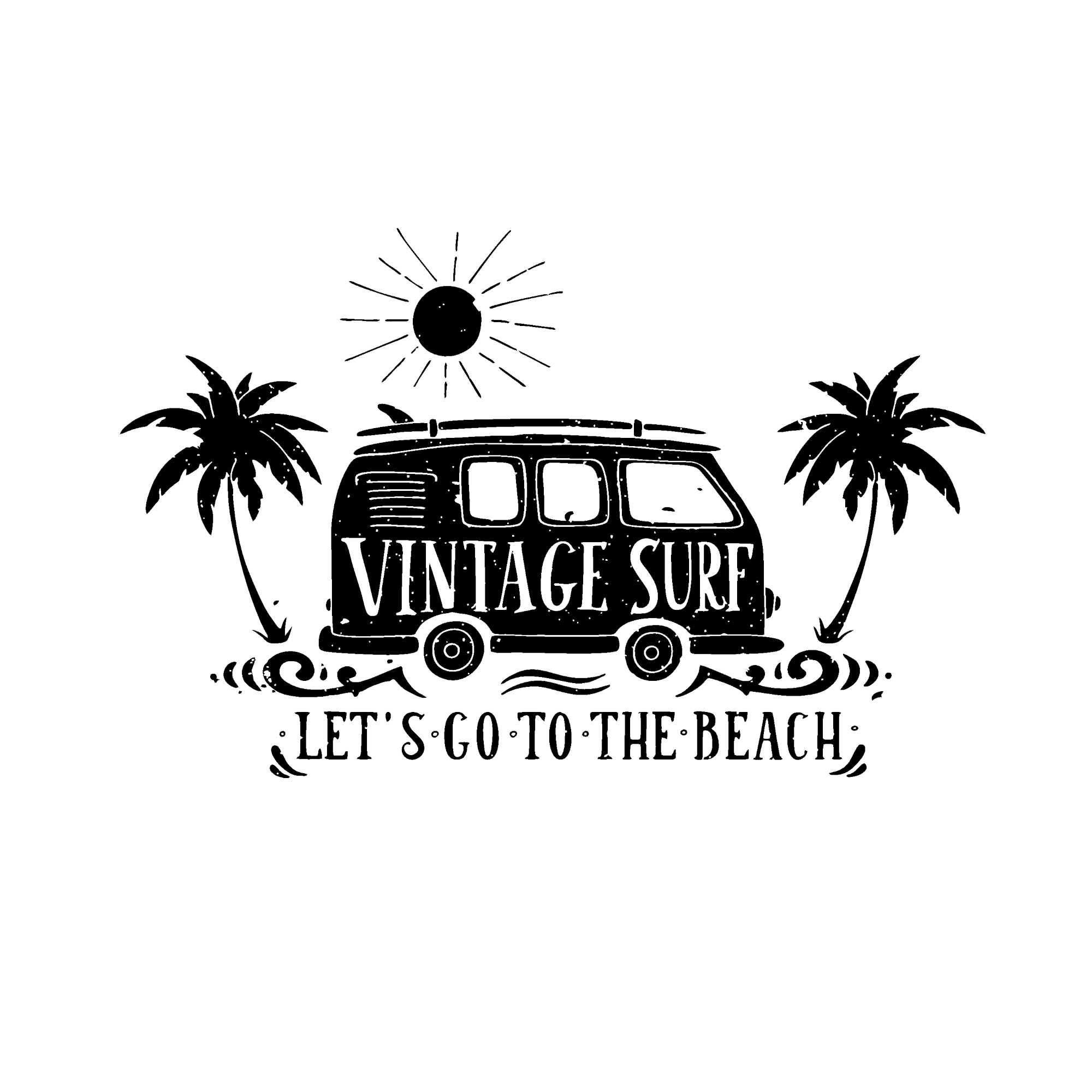 Vintage Surf Bus